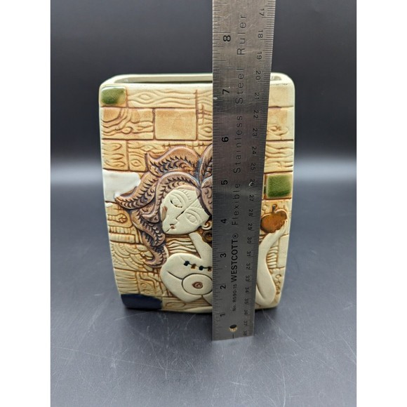 Bare Breast Woman Ceramic Vase - Picture 12 of 12